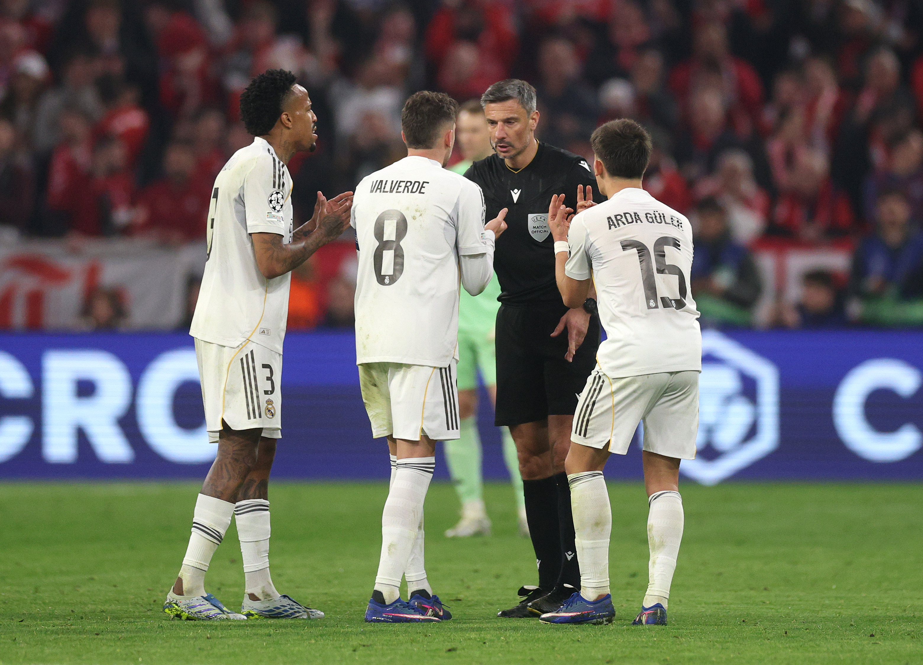 لاعبو ريال مدريد. (وكالات)