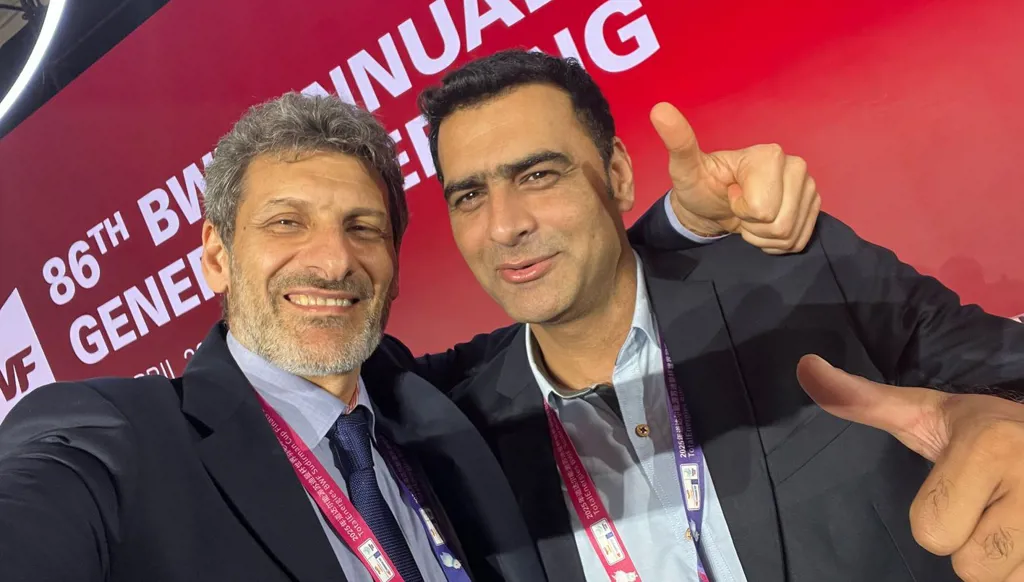 دور بارز لجاسم قانصوه في المؤتمر الدولي للبادمنتون