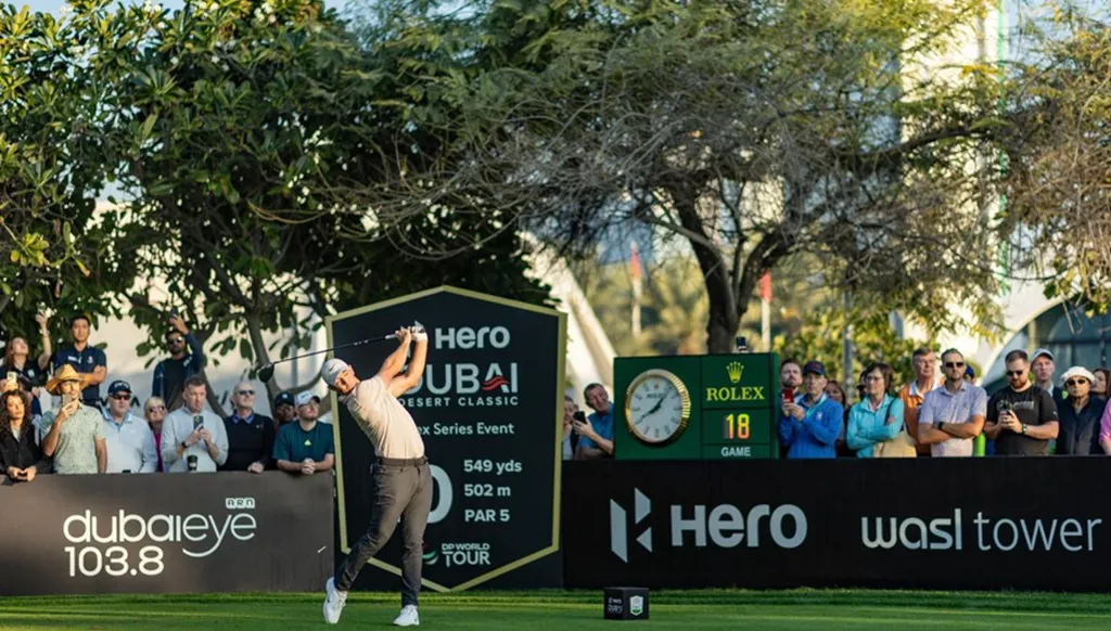 جوائز تبلغ 9 ملايين دولار... منافسة عالمية على اللقب الـ 37 لـ "هيرو دبي ديزرت كلاسيك" للغولف