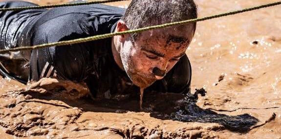 الزميل خلدون زين الدين خلال سباق هنيبعل