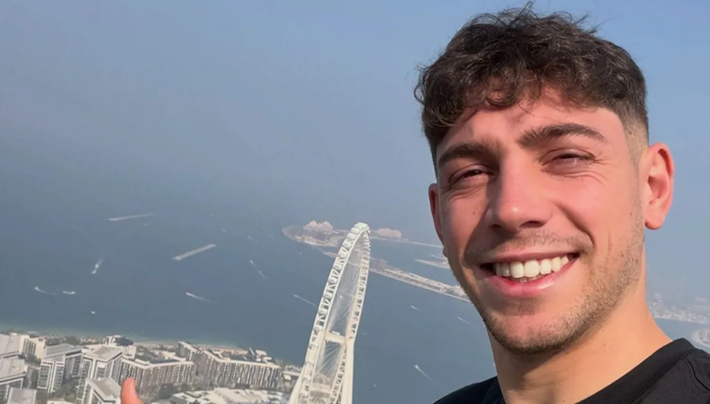 نجم ريال مدريد فيديريكو فالفيردي يوثق رحلته المبهرة إلى دبي (صور)