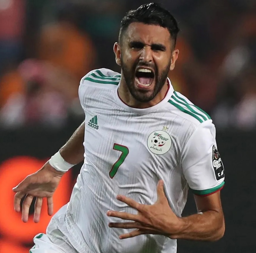 رياض محرز. (أ ف ب)