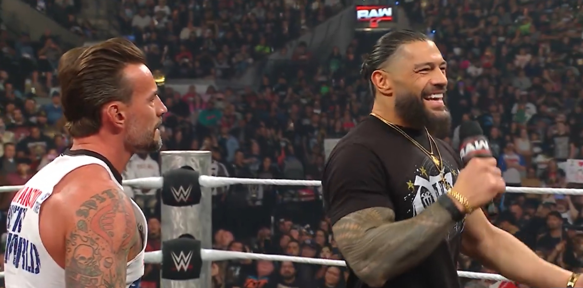 سي إم بانك ورومان رينز.