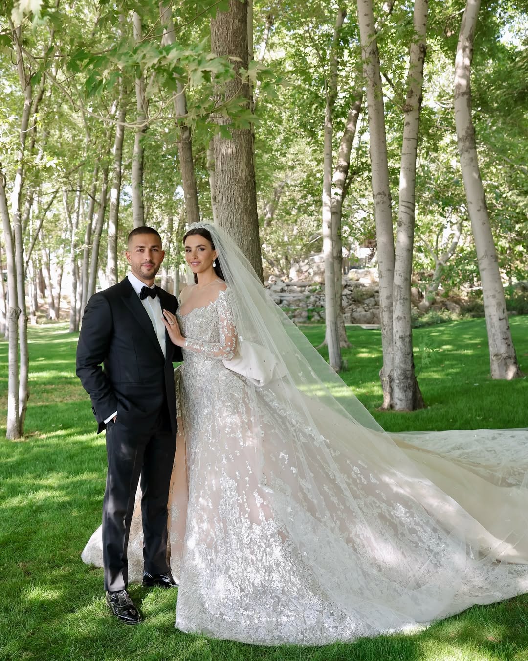 سيليو إيلي صعب وزين قطامي (إنستغرام).