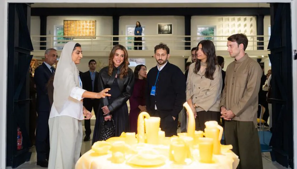 الملكة رانيا تفتتح أسبوع عمّان للتصميم بمشاركة 220 مبدعا