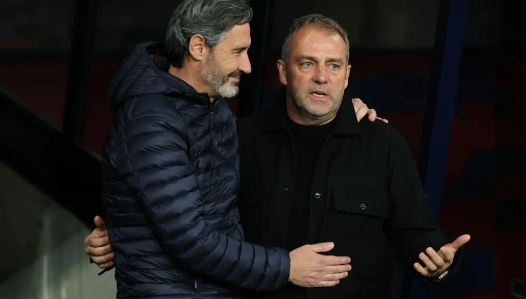 فليك يتفوق على غوارديولا في برشلونة