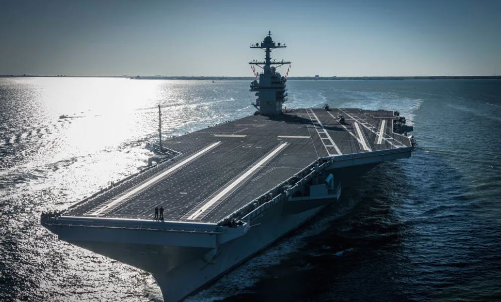 حاملة الطائرات الأميركية 