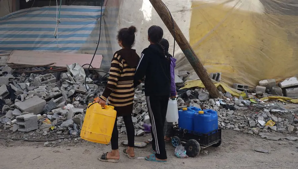 اليونيسف: نقص المياه في غزة وصل لمستويات حرجة