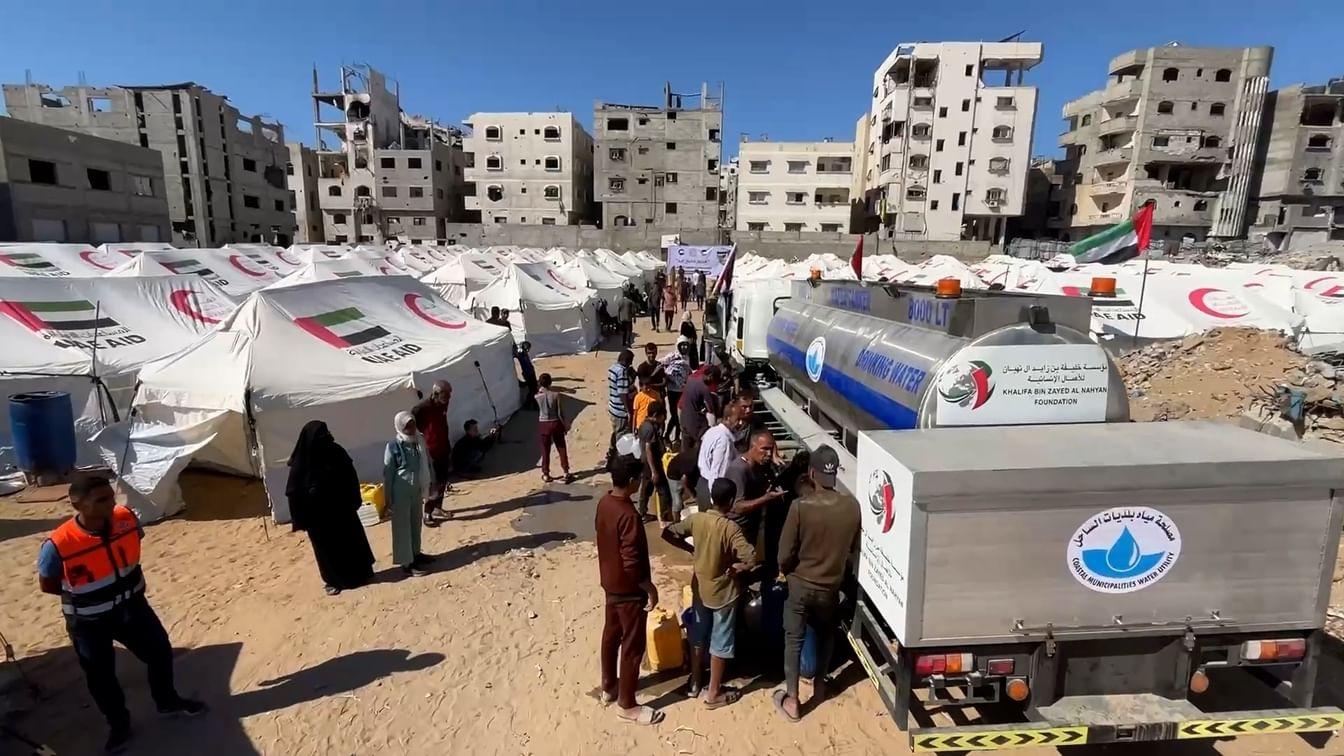 الدعم الاماراتي لقطاع غزة متواصل (مواقع)