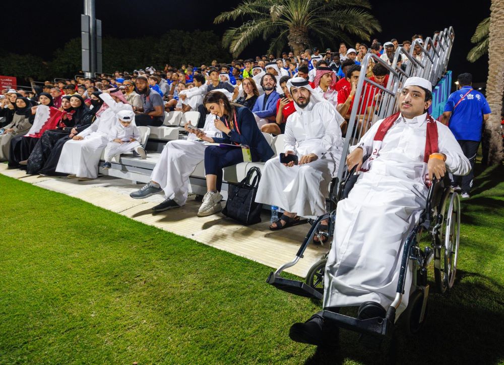 سهولة التحرك لذوي الإعاقة في كأس العالم تحت 17 سنة في قطر. (وكالات)