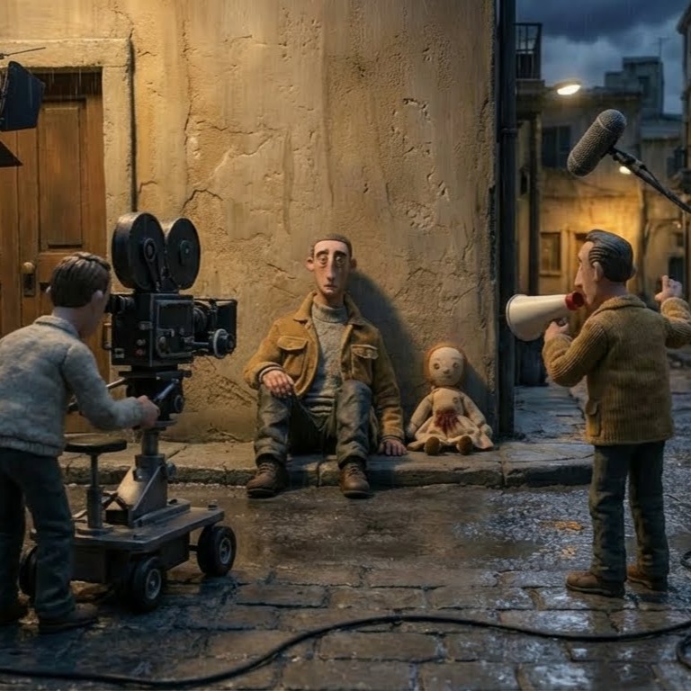 كواليس فيلم  ليلي (انستغرام)