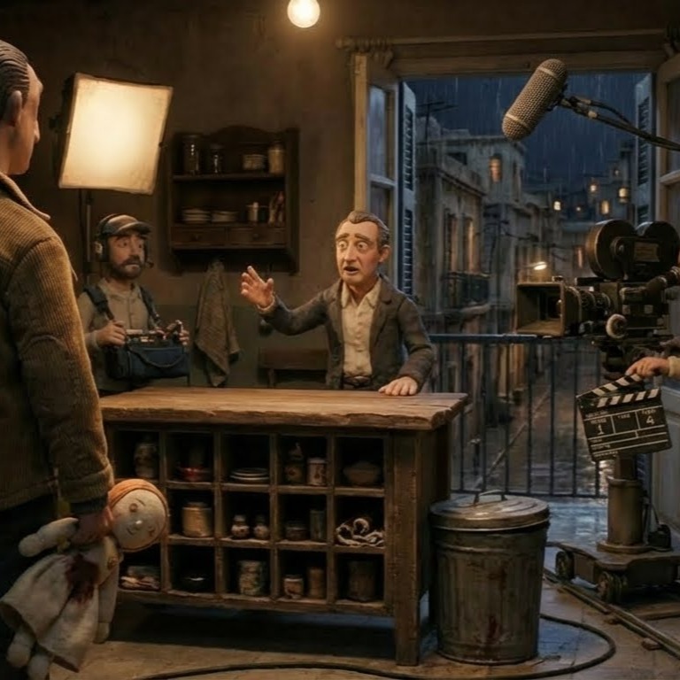 كواليس فيلم  ليلي (انستغرام)