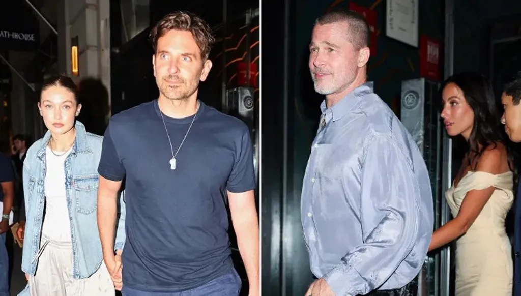 براد بيت وإينيس دي رامون وبرادلي كوبر وجيجي حديد معاً في نيويورك