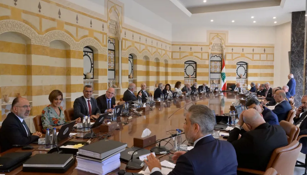 مجلس الوزراء. (نبيل إسماعيل)