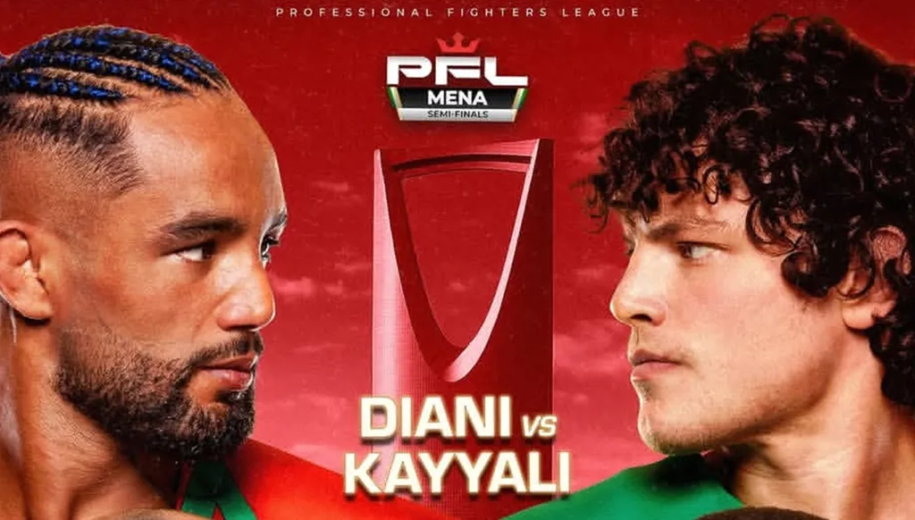نزال ناري بين حازم كيالي وبدر الدين دياني للتأهل إلى PFL MENA
