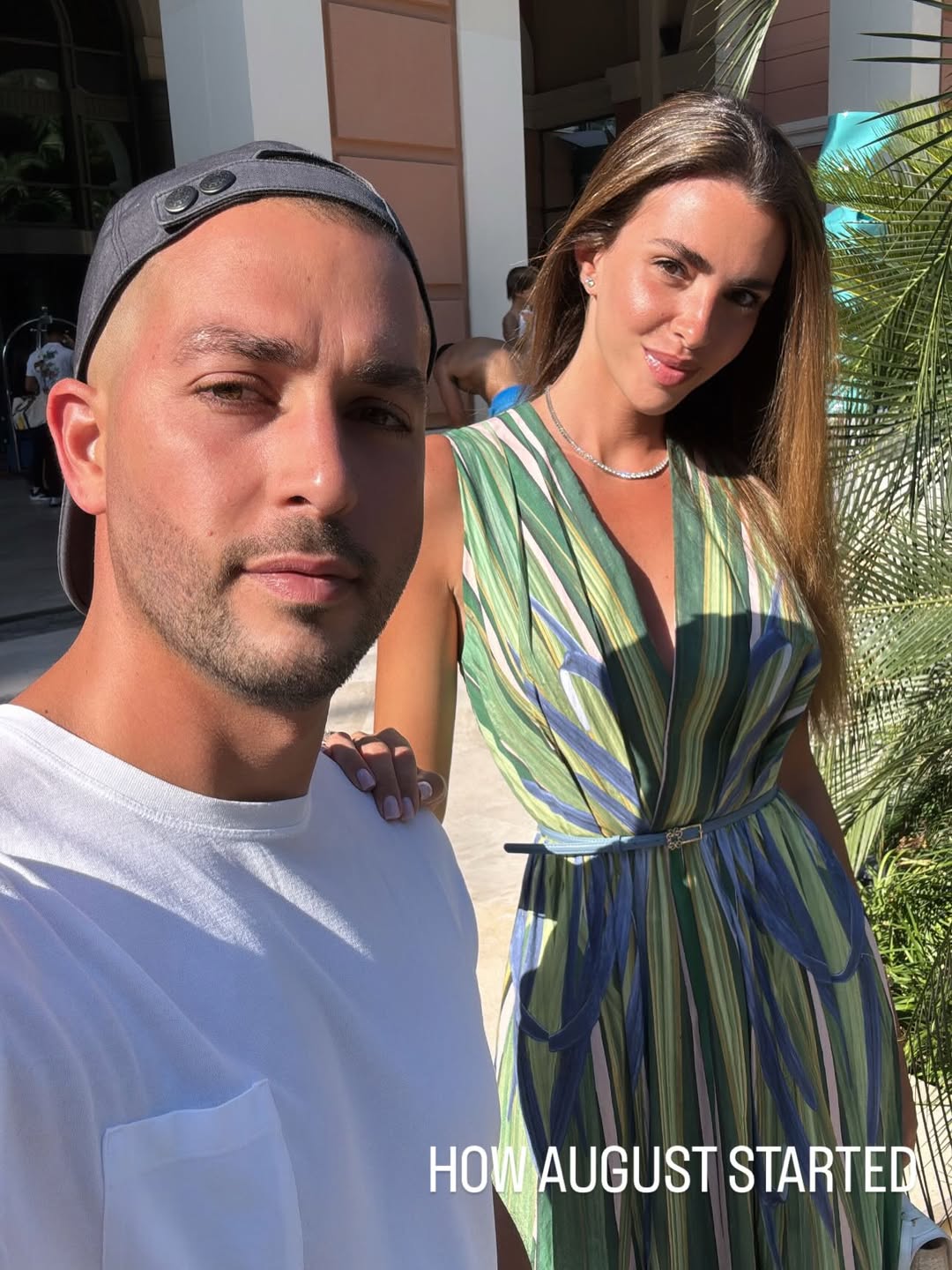 زين قطامي توثّق عام 2025 بصور استثائية مع سيليو صعب (انستغرام)