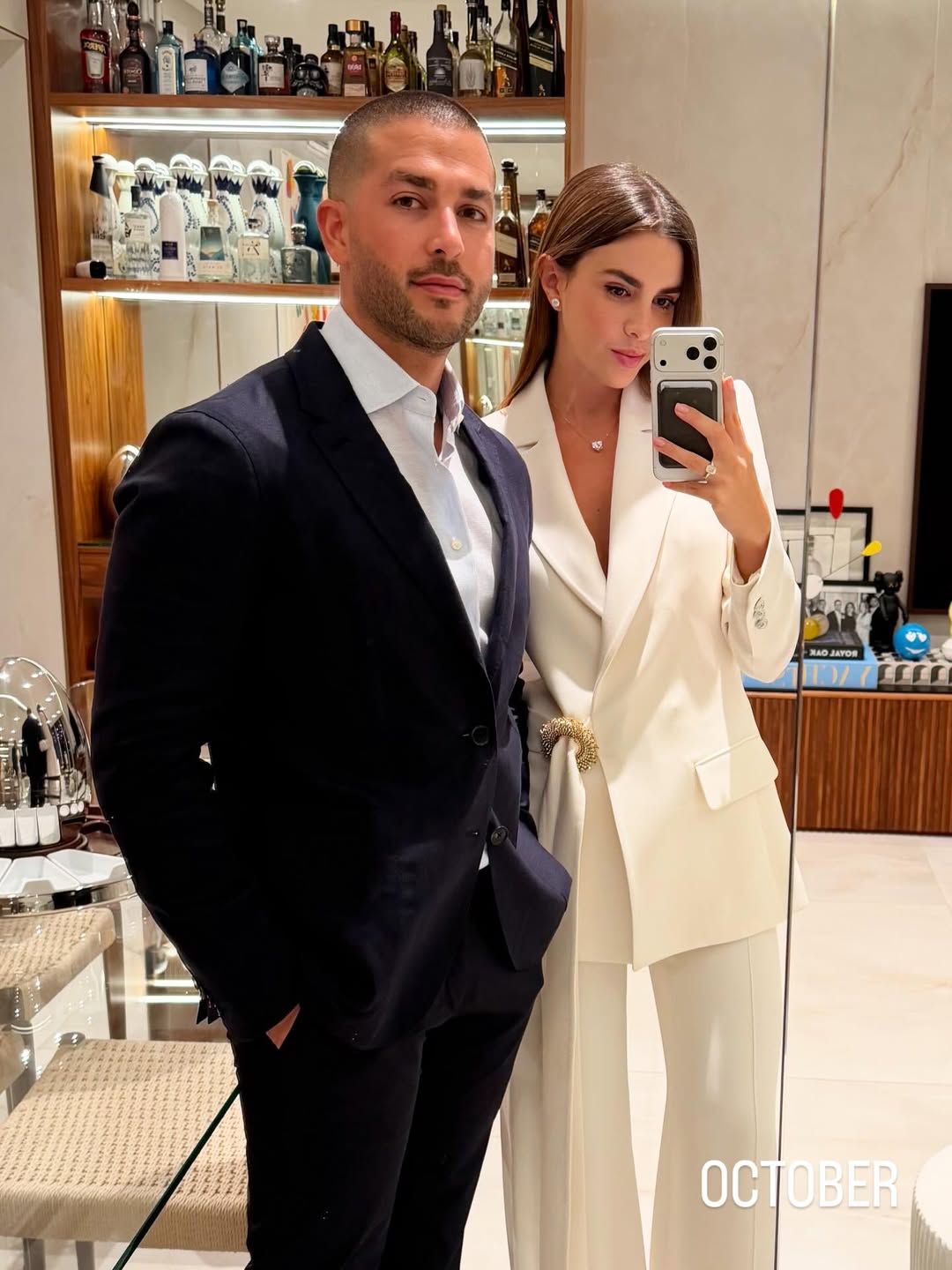 زين قطامي توثّق عام 2025 بصور استثائية مع سيليو صعب (انستغرام)