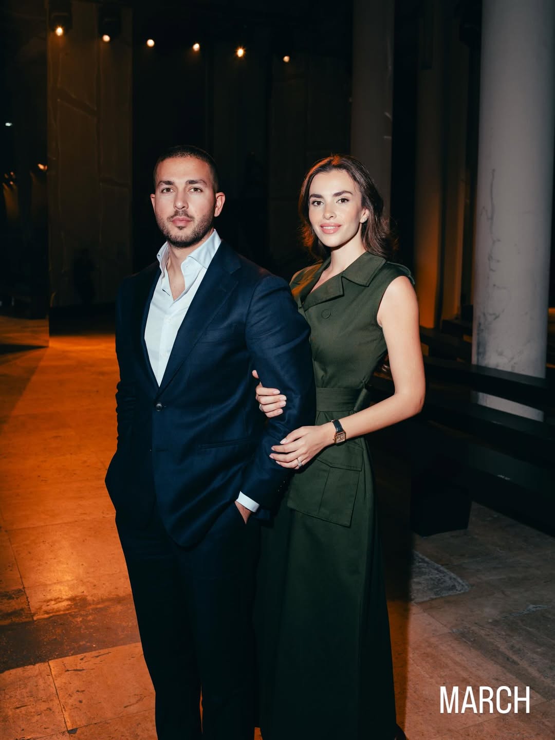 زين قطامي توثّق عام 2025 بصور استثائية مع سيليو صعب (انستغرام)