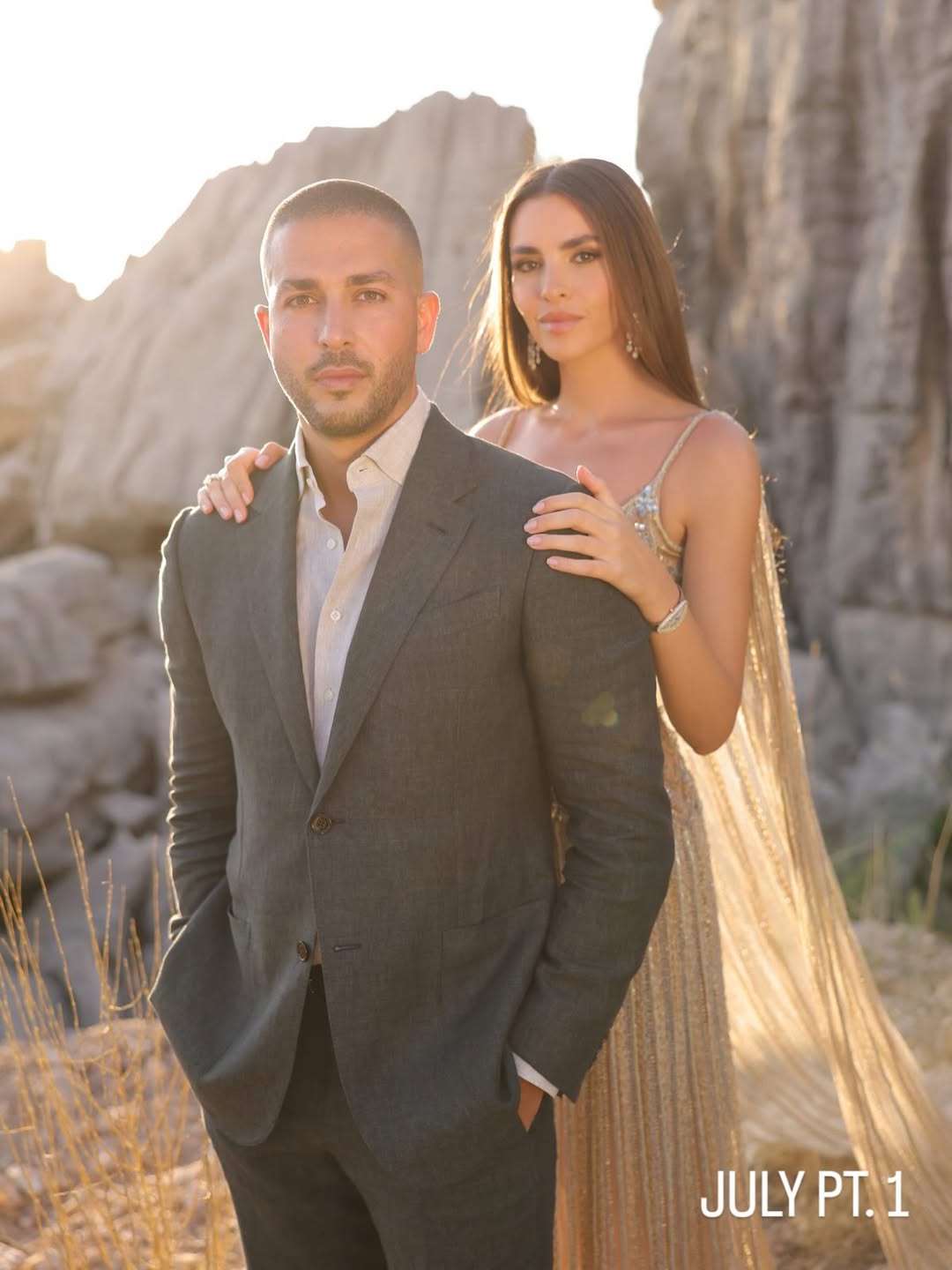 زين قطامي توثّق عام 2025 بصور استثائية مع سيليو صعب (انستغرام)