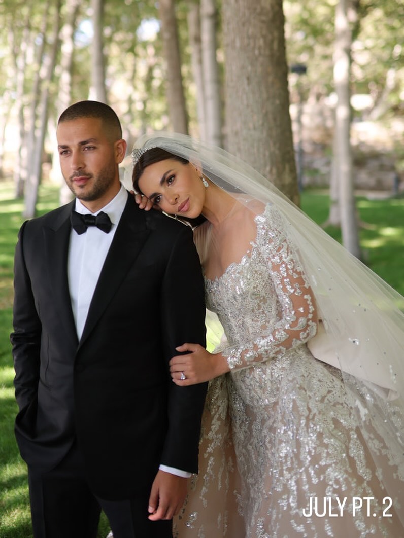 زين قطامي توثّق عام 2025 بصور استثائية مع سيليو صعب (انستغرام)