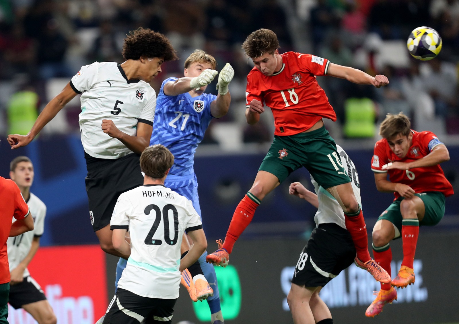 كأس العالم تحت 17 سنة في قطر. (وكالات)