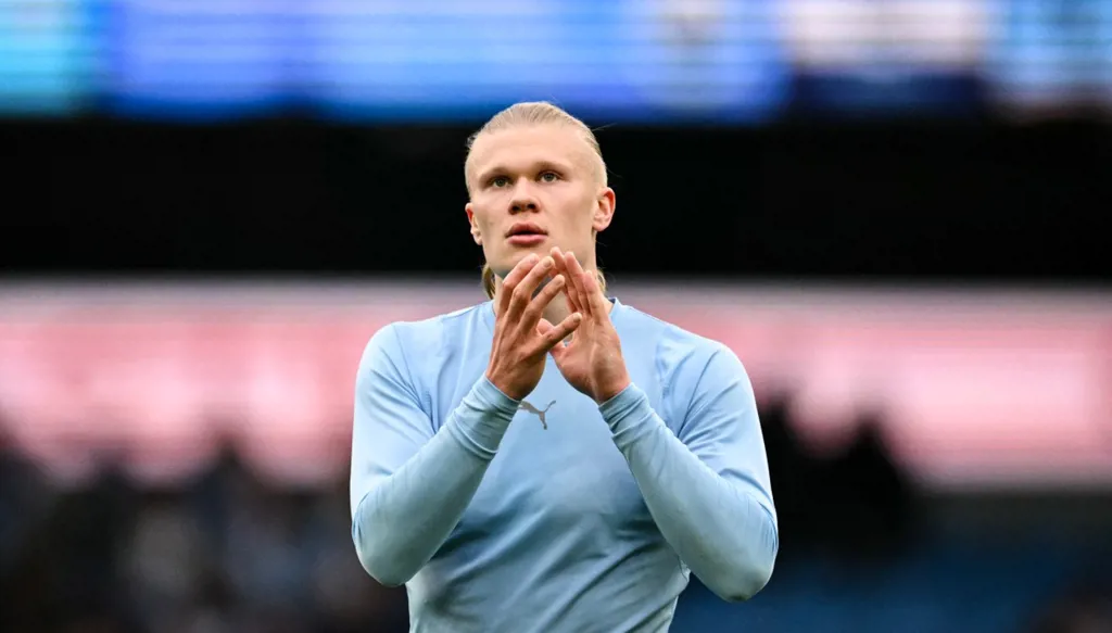 هالاند يحطم إنجاز شيرر التاريخي في الدوري الإنكليزي