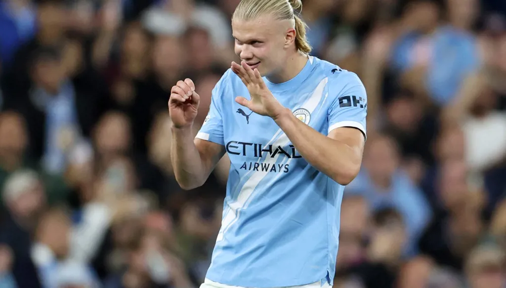 هالاند يكتب التاريخ برقم قياسي جديد في دوري أبطال أوروبا