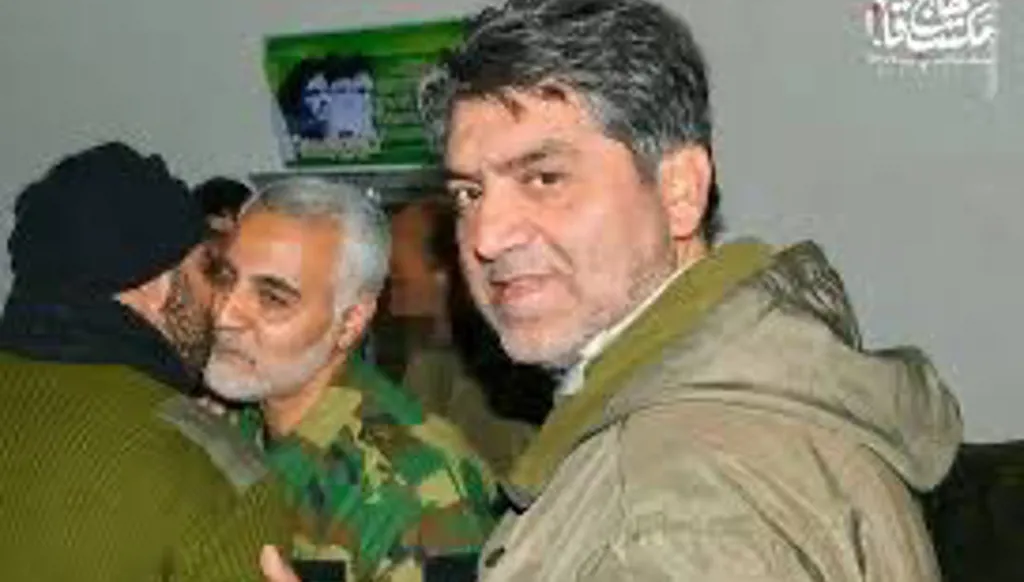 صورة متدولة لقاسم سليماني والحاج يونس (أكس)
