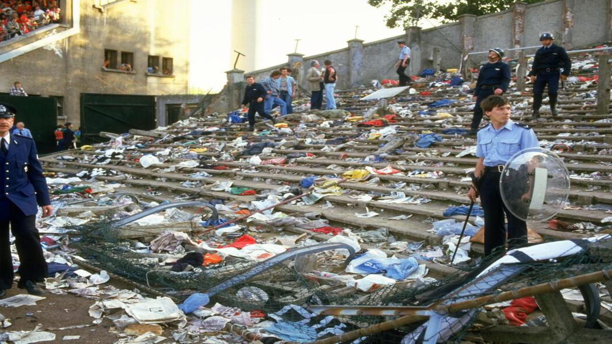 ملعب هيسل تحوّل إلى مأساة في تاريخ كرة القدم (وكالات)