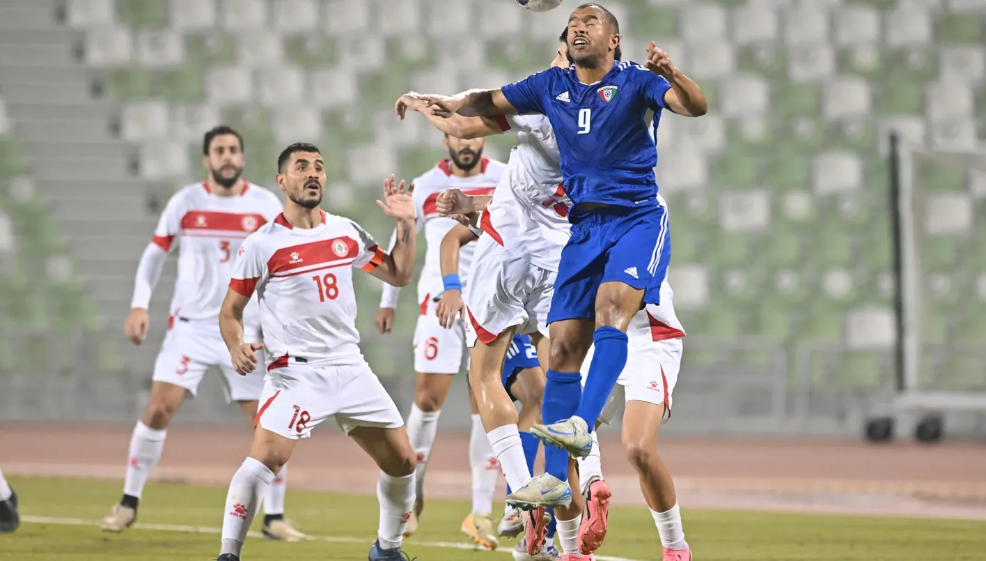 فوز ودي لمنتخب لبنان لكرة القدم على منتخب الكويت