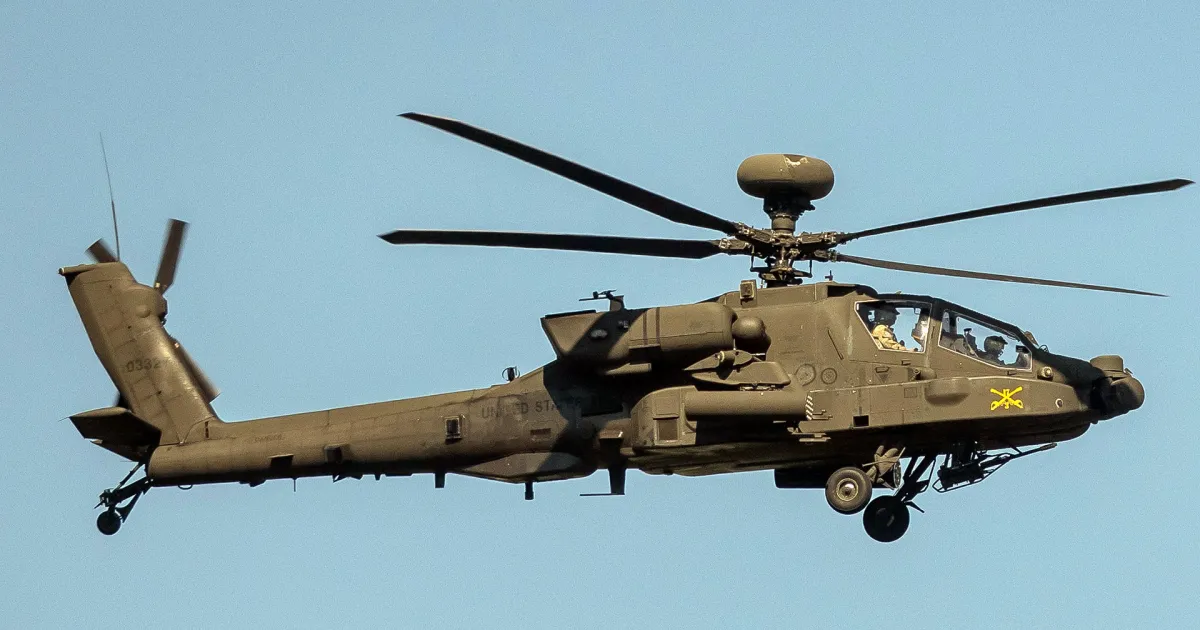طائرة أباتشي (أرشيفية).