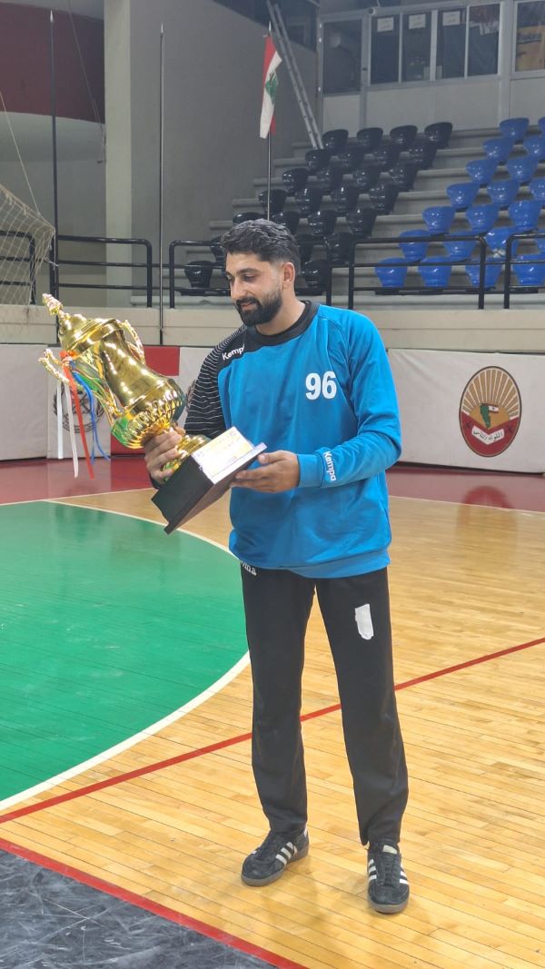 الصداقة بطل كأس لبنان لكرة اليد. (النهار)