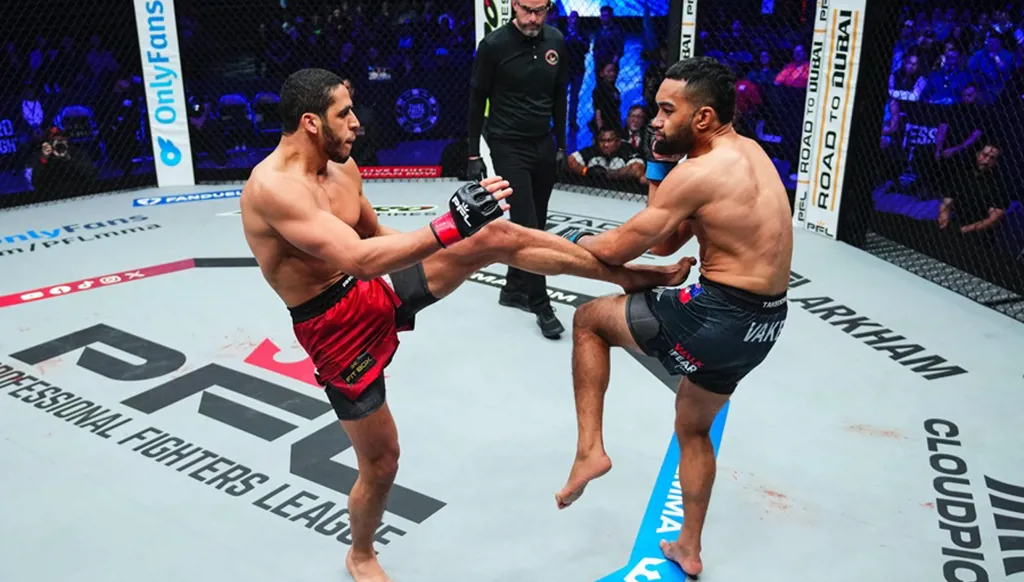 المصري عمر الدفراوي يفوز بالضربة القاضية في بطولة PFL العالمية