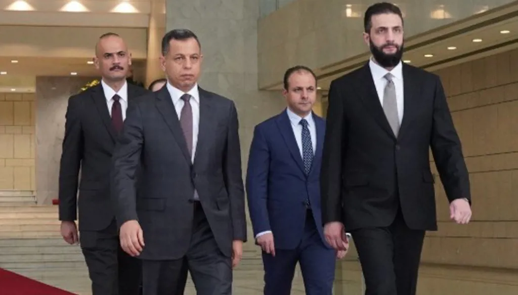 وفد عراقي يلتقي الشرع: بحث في مكافحة الإرهاب وتأمين الشريط الحدودي