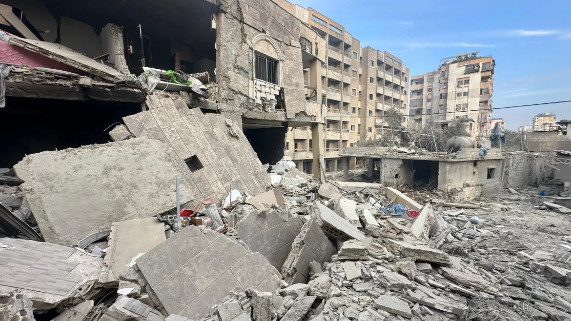 دمار في الضاحية الجنوبية لبيروت (أرشيفية).