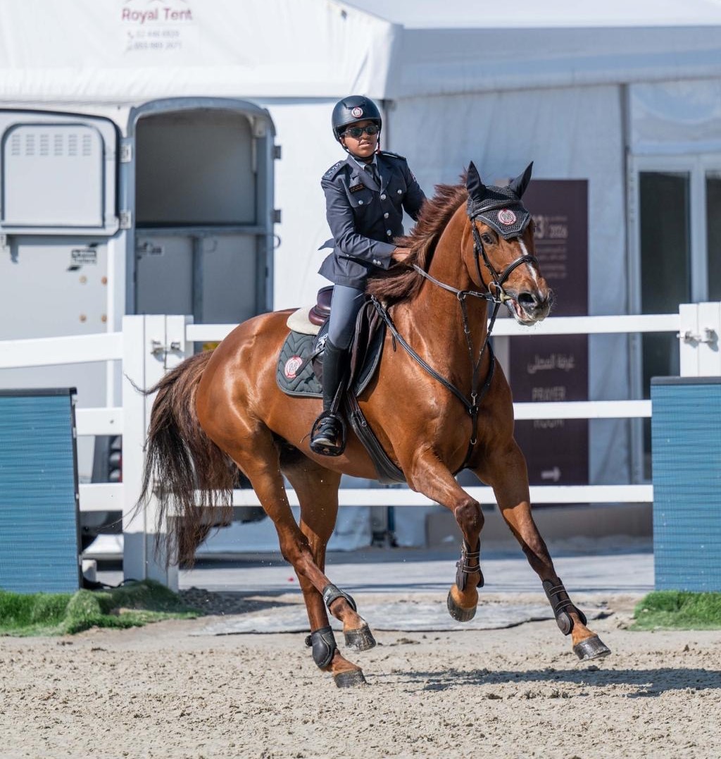 من منافسات كأس أكاديمية فاطمة بنت مبارك. 