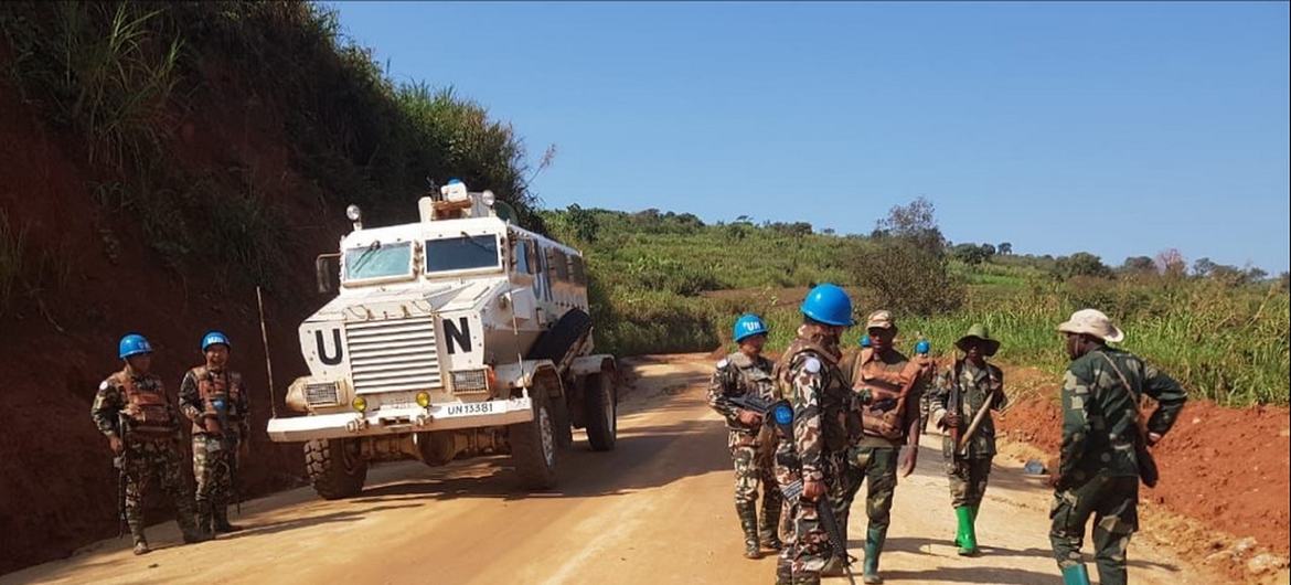 قوات حفظ السلام في الكونغو (مواقع).