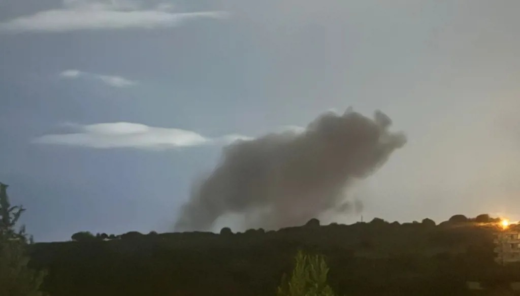 غارات إسرائيلية جنوبي لبنان (إكس).