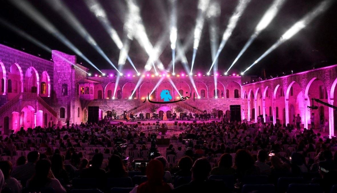 مهرجانات بيت الدين (أرشيف النهار).