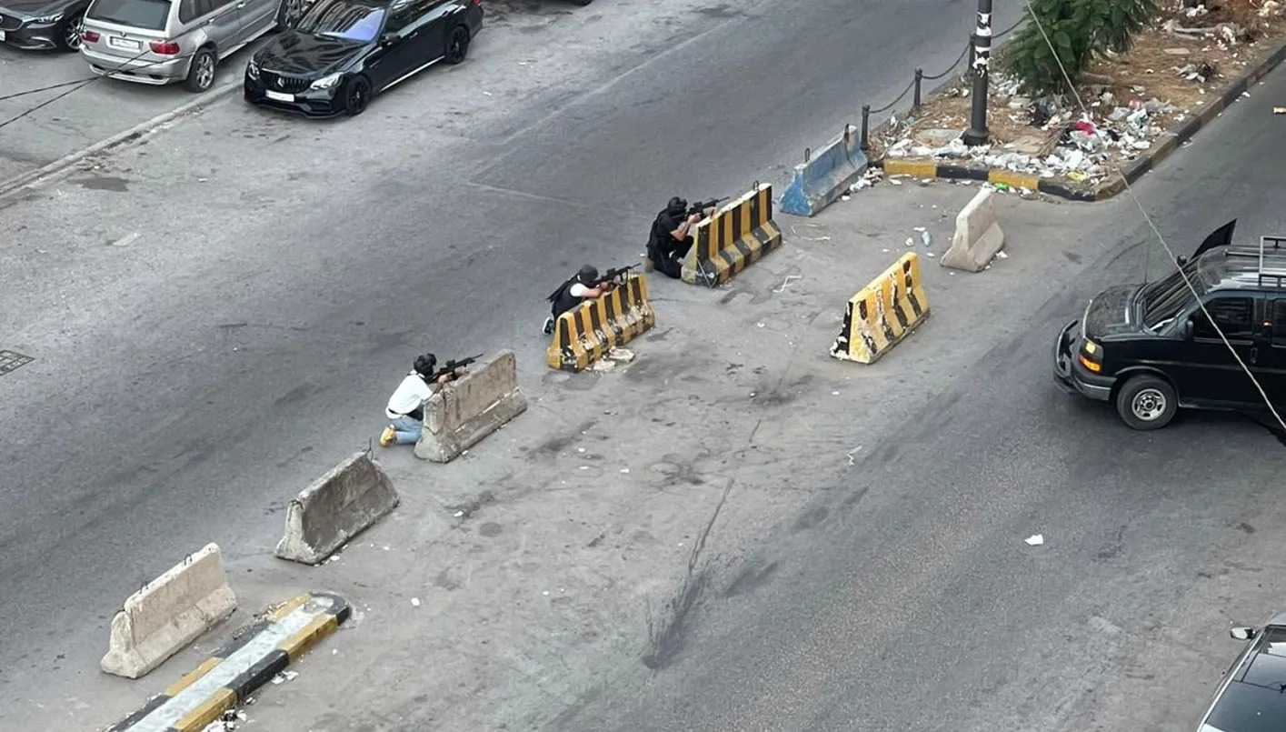 الاشتباك المسلّح صباح اليوم في طرابلس (تواصل اجتماعي).