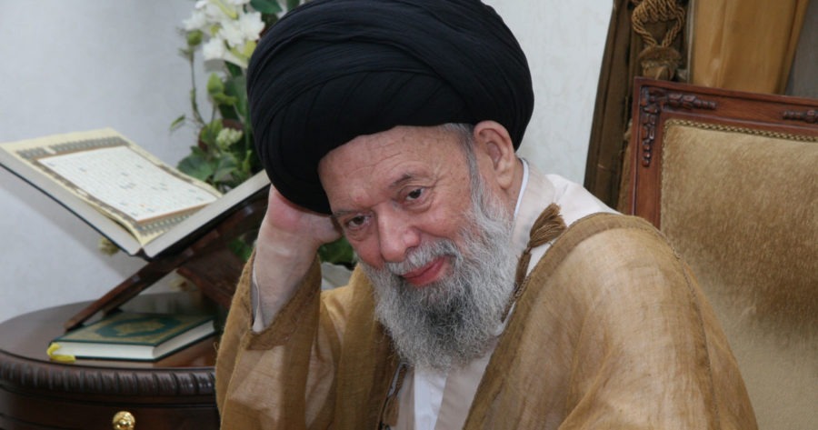 المرجع الراحل السيد محمد حسين فضل الله (انترنت).