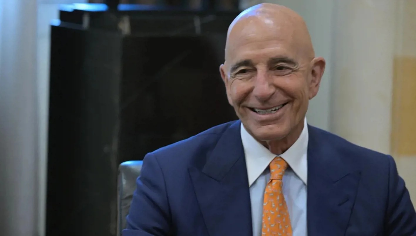 الموفد الرئاسي الأميركي توم برّاك (نبيل اسماعيل).