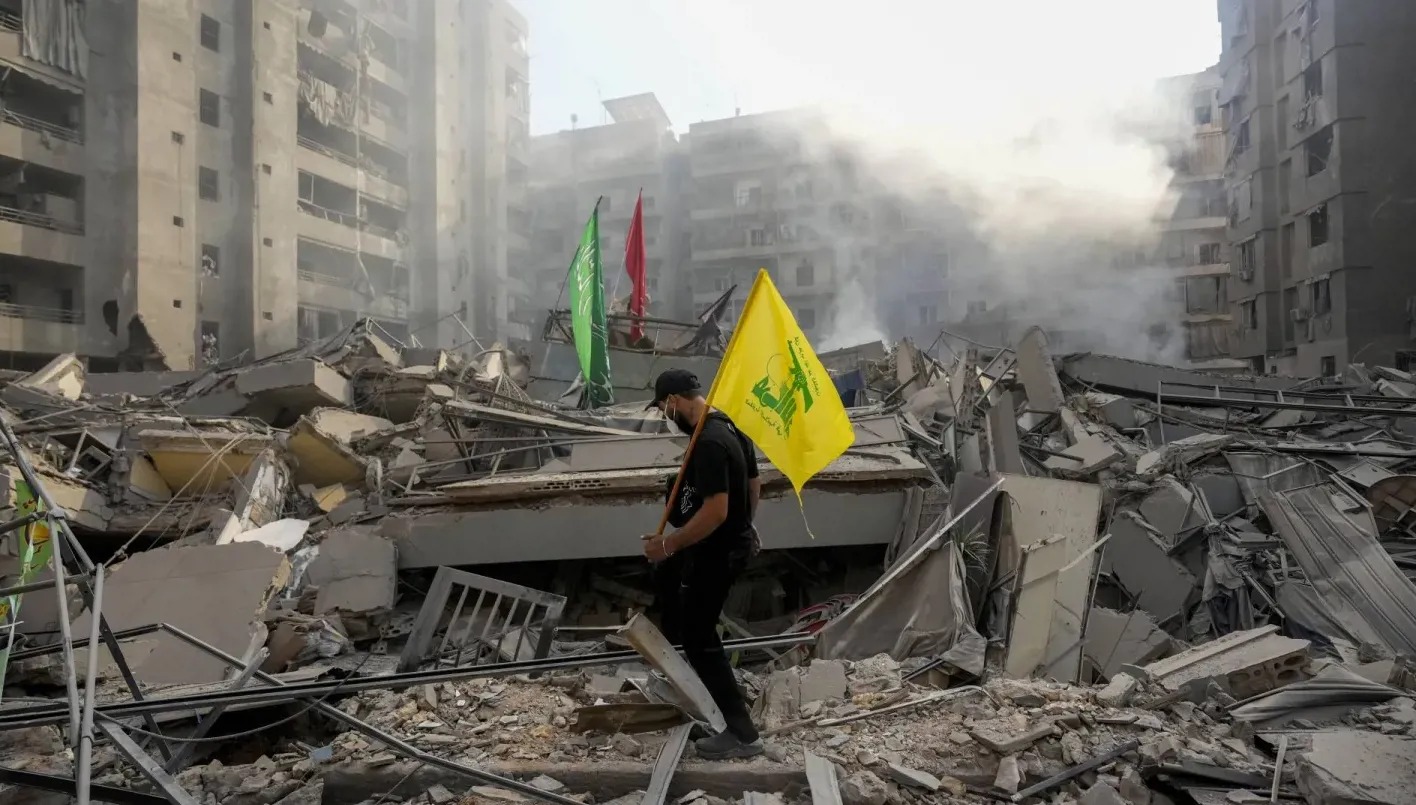 آثار الدمار في الضاحية الجنوبية (حسام شبارو).