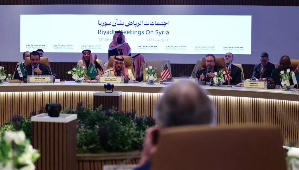 جانب من اجتماعات الرياض بشأن سوريا (أرشيفية، أ ف ب)