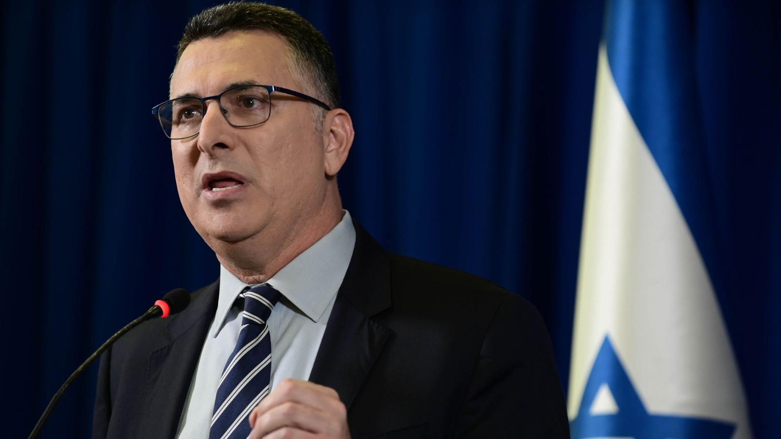 وزير الخارجية الإسرائيلي جدعون ساعر (وكالات).