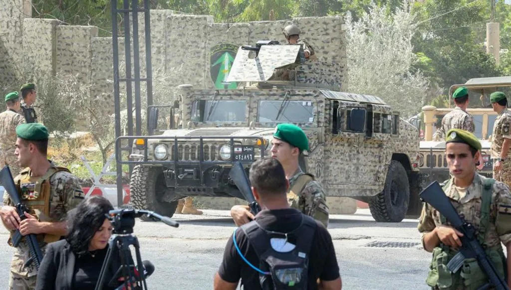 الجيش اللبناني جنوبي لبنان (أ ف ب).