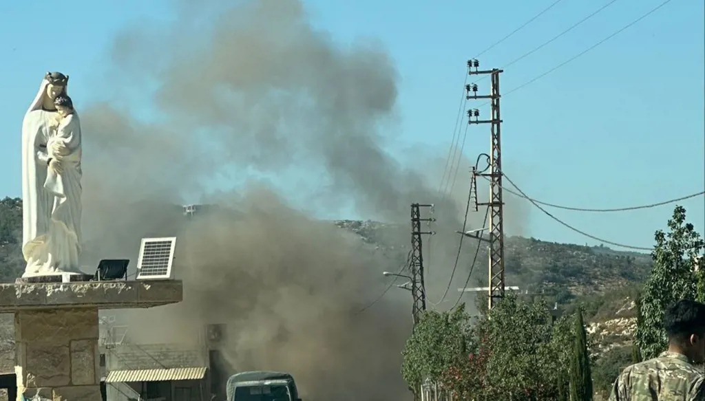 الجيش اللبناني يفجر 