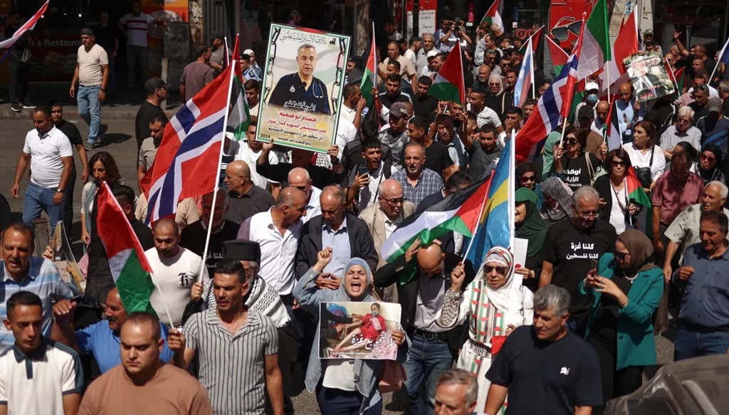 تظاهرات مؤيدة لفلسطين حول العالم (أ ف ب).
