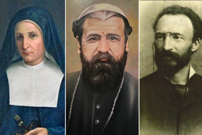 ثلاثة من القديسين الجدد الذين سيُعلن البابا تطويبهم الأحد (النهار).