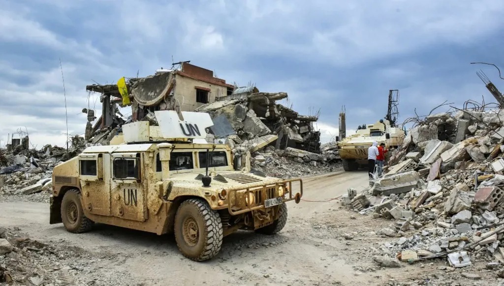 دورية لليونيفيل جنوبي لبنان (أ ف ب)